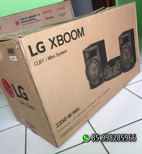 Som lg xboom cl87 2350w novo 