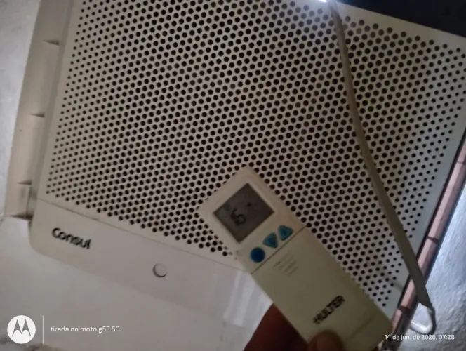 Ar condicionado de janela Consul o controle remoto