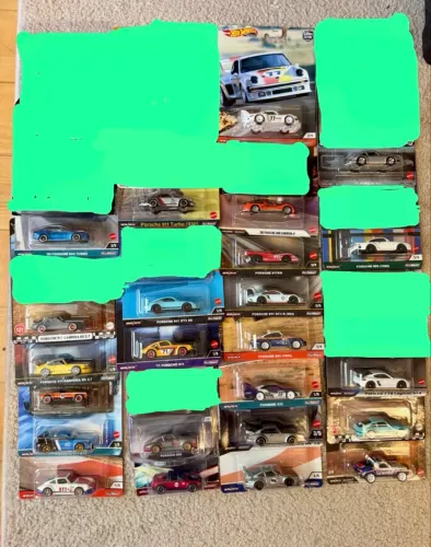 Hot Wheels Premium 24 Porsches