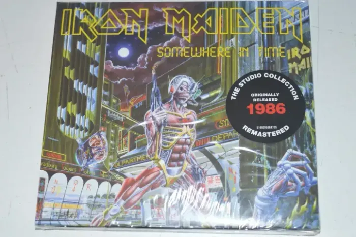Iron Maiden - Somewhere In Time CD 2015 REMASTERED NACIONAL LACRADO!!