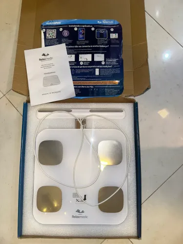 Balança Digital de Bioimpedância Relaxmedic RM-BD1904A2