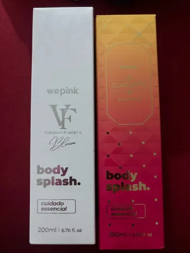 Vendo body splash Wepink