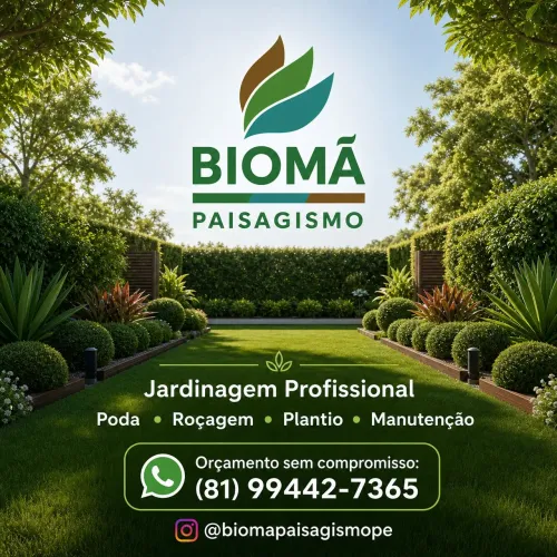 Jardinagem e Paisagismo - Jardinagem Profissional 