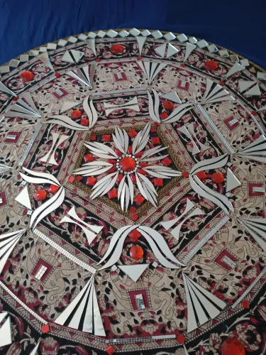 Mandala gigante + 20 taças