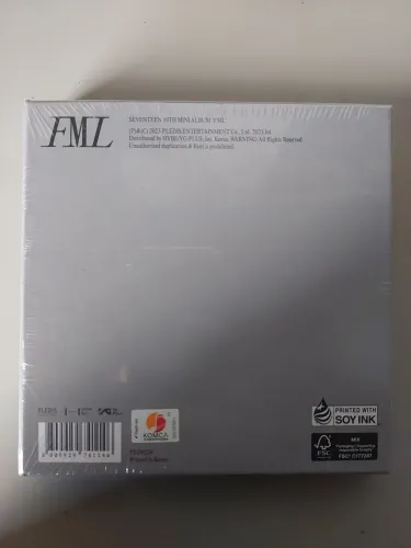 Álbum K-Pop Seventeen - FML (10th Mini Album) Versão 2 Novo Lacrado<br>