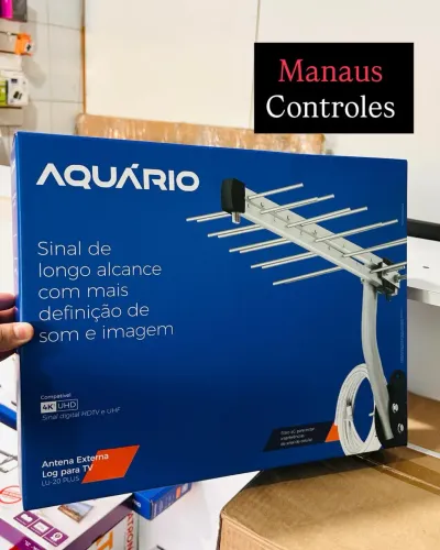 Antena Externa Aquário LU-20 Plus Tv Digital ( Promoção)