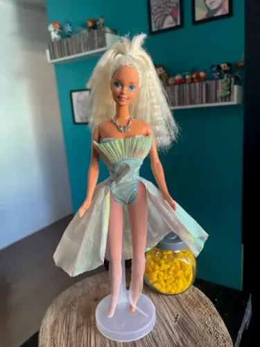 Boneca Barbie Bubble Angel de 1994 - Com avarias Cabelo e Meia