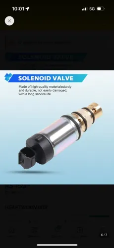Válvula Solenoide Compressor de Ar Land Rover Discovery 4 HSE 3.0 Diesel