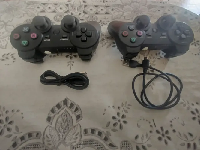 Kit 2 Controles para PC + Adaptador Bluetooth 5.4 - Pronto para Jogar ?
