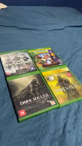 4 jogos XBOX ONE