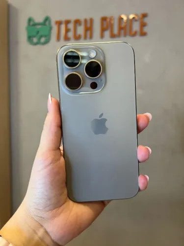 Seminovo || iPhone 15 Pro 128GB Titânio Natural 84% || Retirada Loja Física Savassi