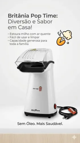 Pipoqueira Britânia 