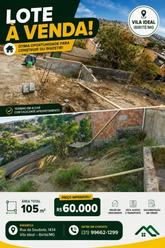 Vende-se lote 