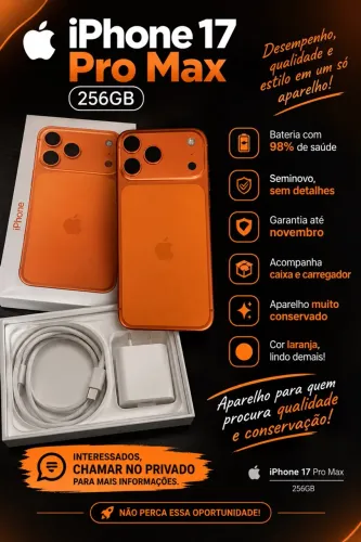 iPhone 17 pro Max 256giga