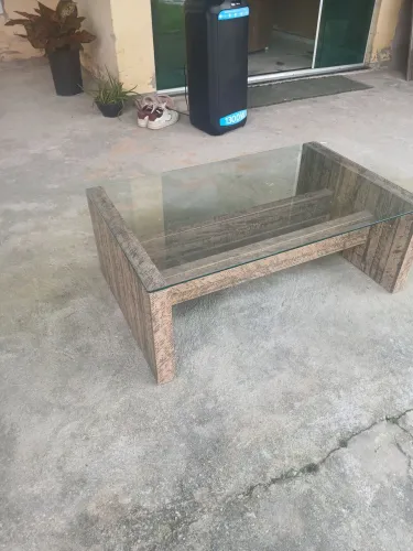 VENDO PAINEL SUSPENSO + MESA DE CENTO C9M VIDRO 
