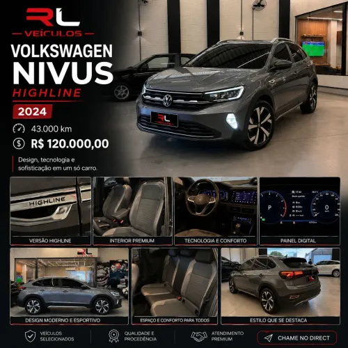 Volkswagen Nivus Highline 1.0 200 TSI Flex AUT 2024