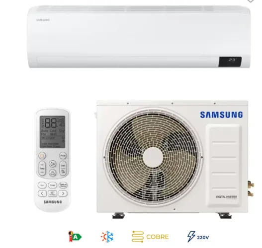 Ar Condicionado Split Inverter Samsung WindFree 22.000 BTU Nunca usado