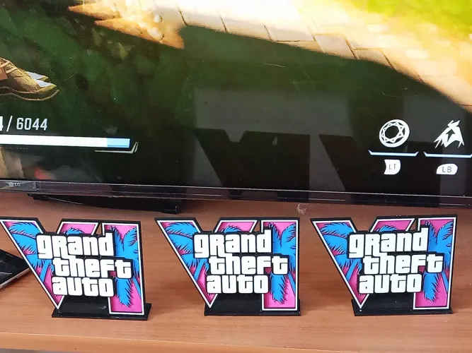PLACA DECORATIVA GTA 6
