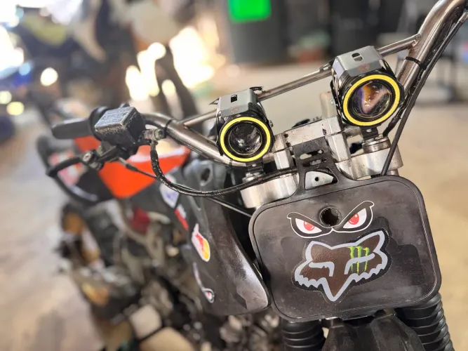 Mini moto de trilha 110cc 4 marchas