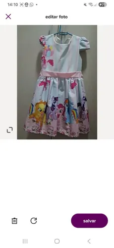 Vestido My little poney