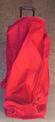Bolsa de Lona vermelha!