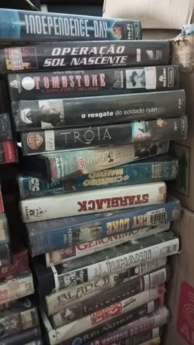 Lote VHS preços variados 