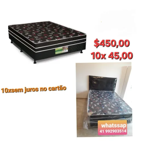 Cama casal # ótimo preço 10x sem juros no cartão