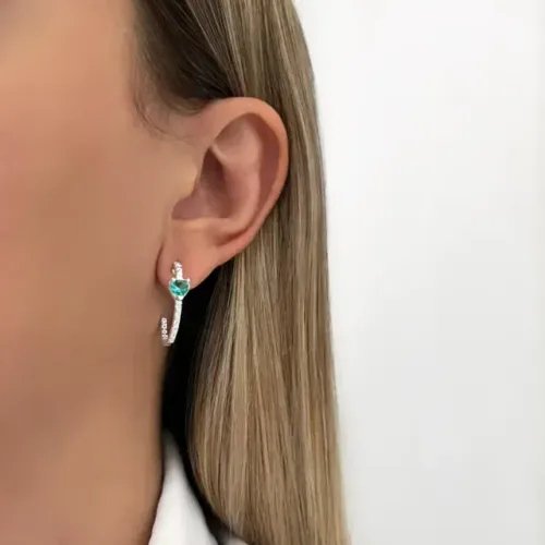 Brinco Aurora Verde