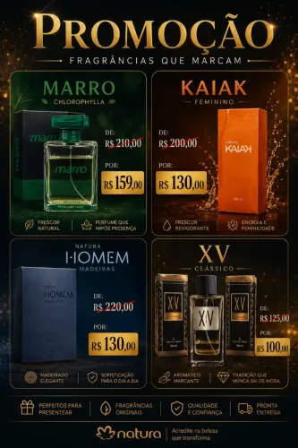 Perfumes em estoque