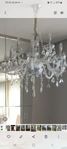 Lustre de cristal