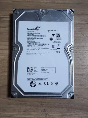HD 1tb Seagate seminovo