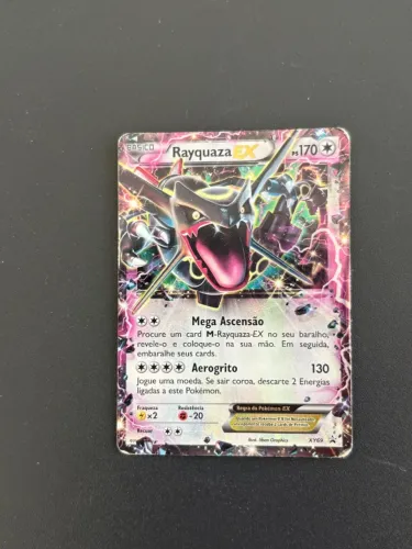 Carta Pokemon Rayquaza Ex shiny