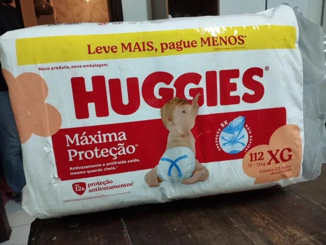 Fralda Huggies, Pampers e Hipo - Vendo