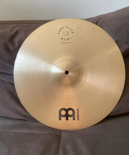 Prato De Bateria Crash 16? Meinl Pure Alloy