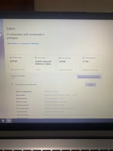 Notebook Lenovo