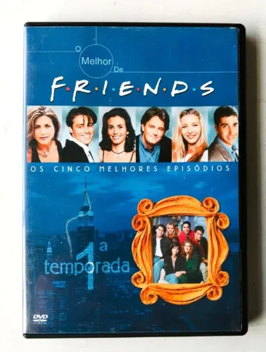 Dvd Friends (Os 5 Melhores Episódios da 1ª Temporada) - 1994 (DVD em 2007) - Usado 