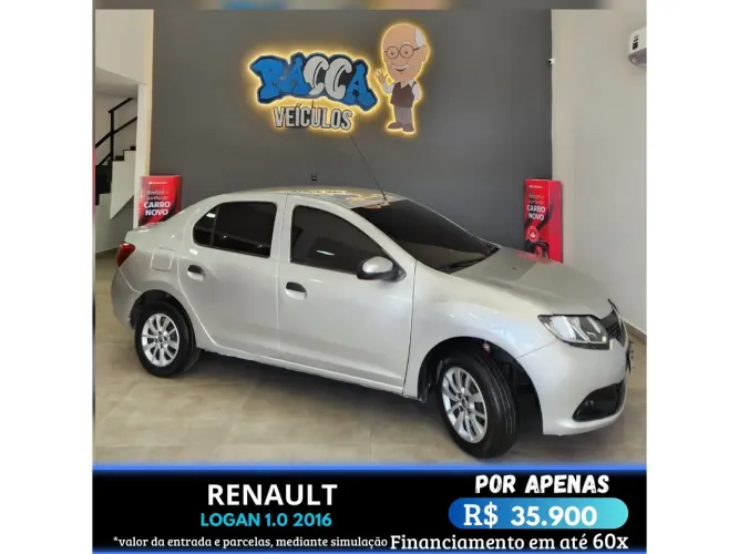 Renault Logan Authentique Flex 1.0 12V 4P 2016