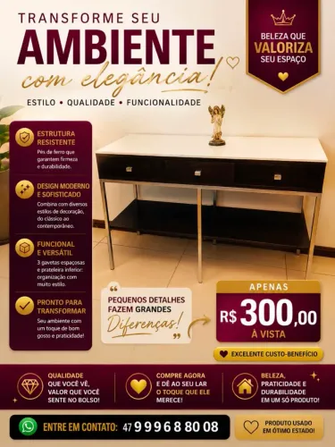 Aparador com gavetas