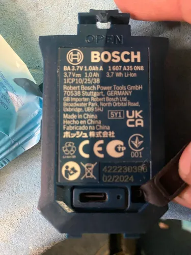 Bateria de nível a laser Bosch