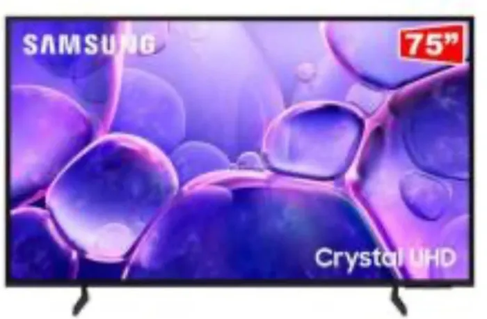 TV Samsung Crystal UHD 75" nova