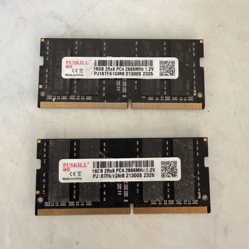 Memória RAM Notebook DDR4 32GB (2x16) 2666 Mhz