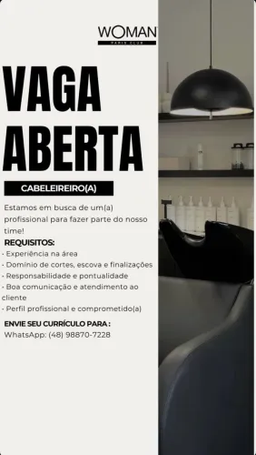 Vagas abertas