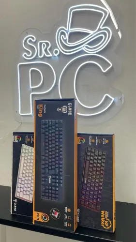 Teclado Gamer Mecânico Clamn