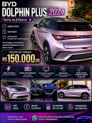 BYD Dolphin Plus (Elétrico) 2024