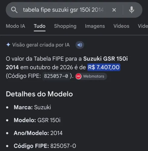 Suzuki GSR 150i 2014