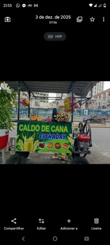 Vendes uma caroça de caldo de cana