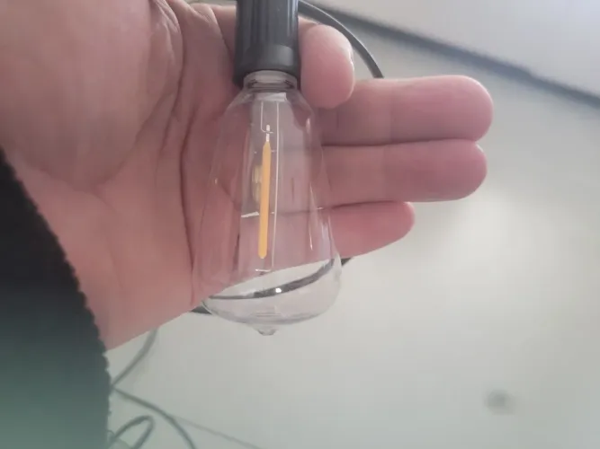 Varal de luzes led - primeira linha