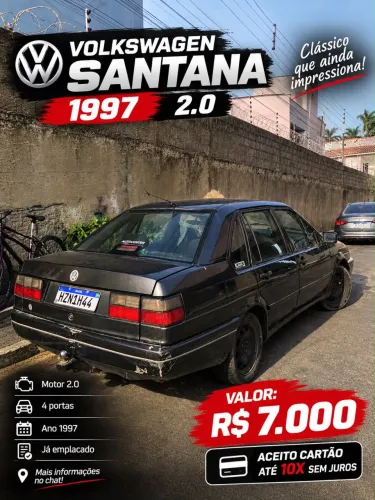 Volkswagen Santana 2.0 MI 2P E 4P 1997