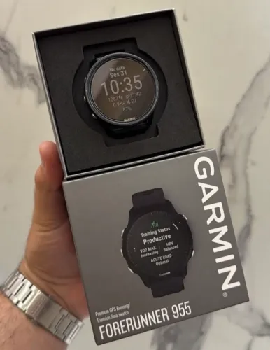 Garmin Forerunner 955 Seminovo Muito Conservado + Extras