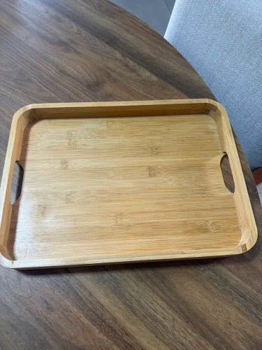 Bandeja de bambu